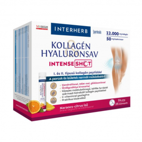 INTERHERB KOLLAGÉN+HYALURONSAV  INTENSE SHOT AMPULLA - 14X